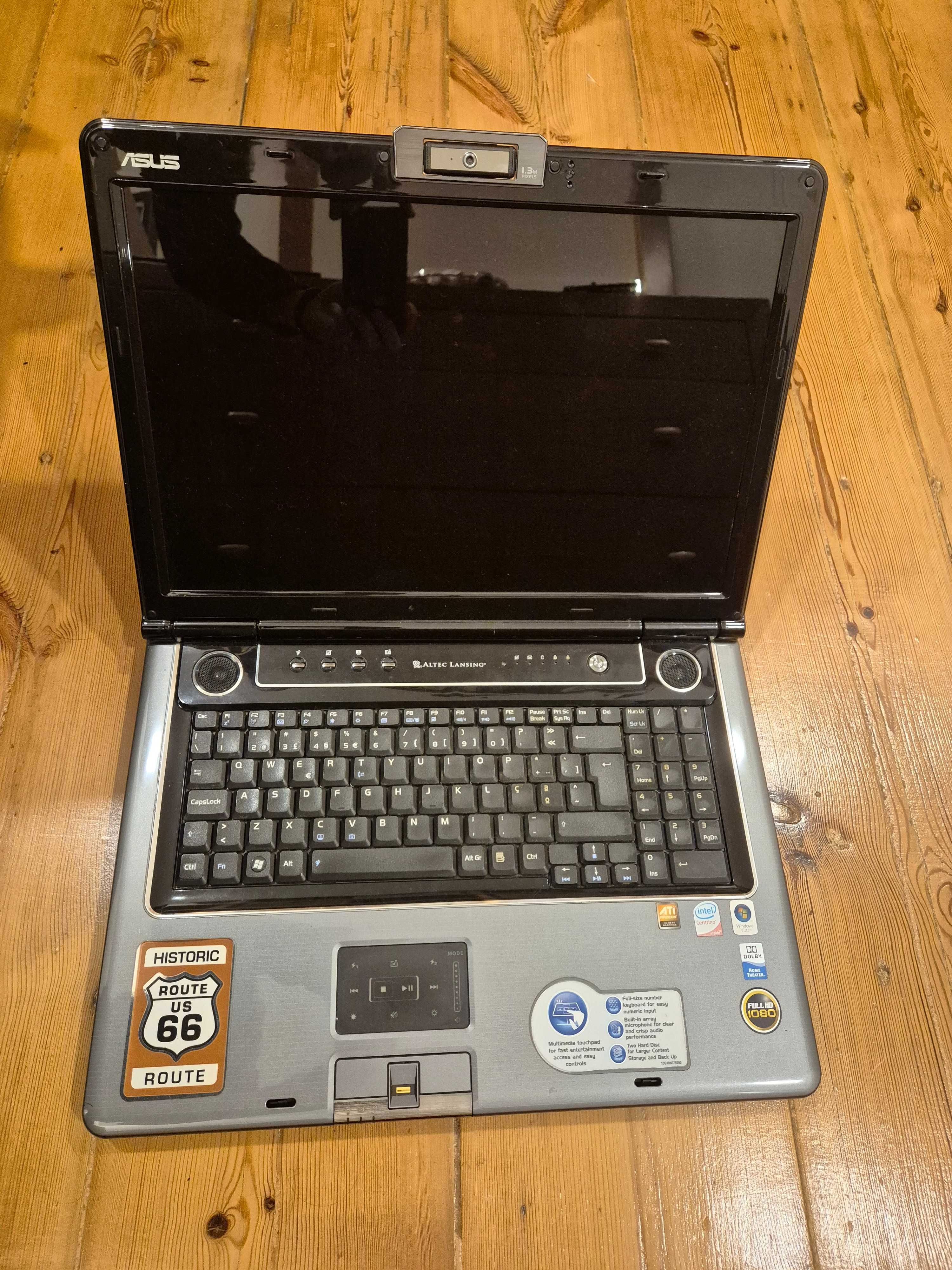 Asus M70S para peças