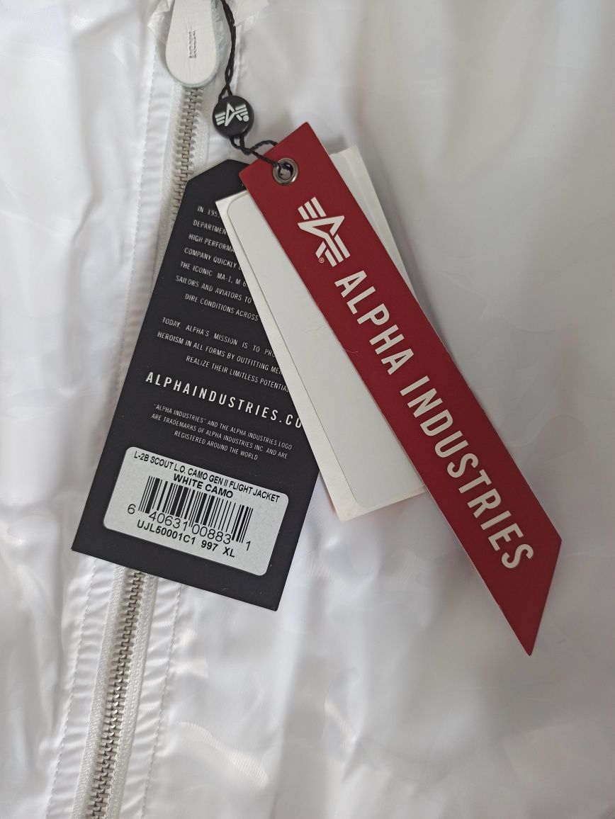 XL, Alpha industries L-2b, оригинал, бомбер без утеплителя, куртка.
