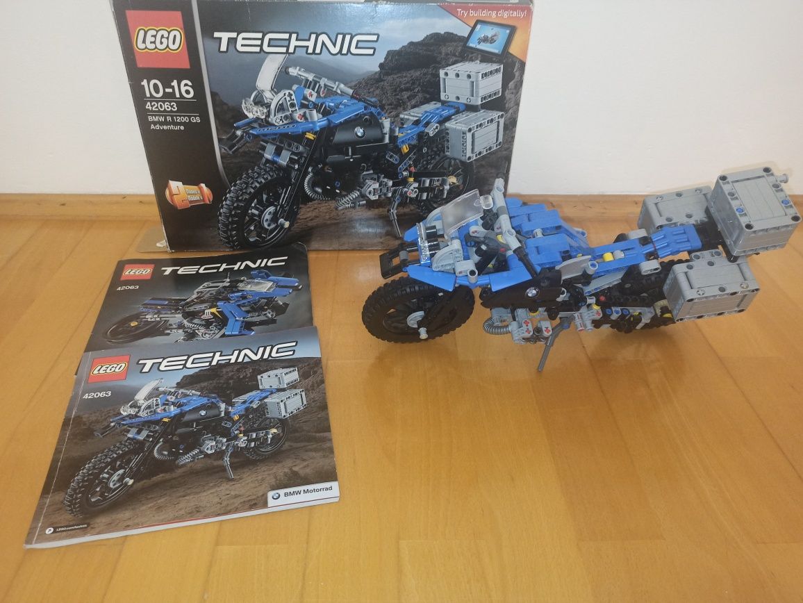Lego Technic 42063 Motor BMW R 1200 GS