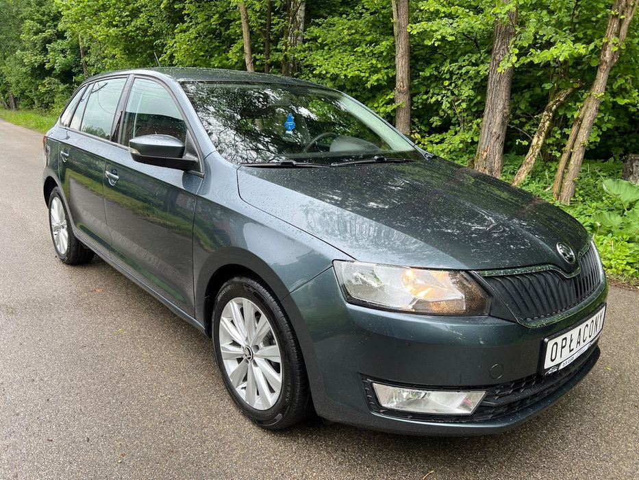 Skoda RAPID 1.2 TSI Benzyna, Klimatyzacja Czujniki Alufelgi
