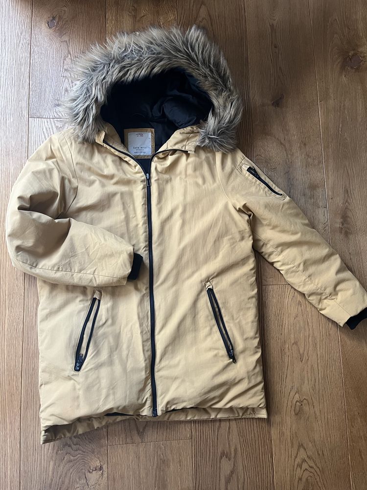 Kurtka zimowa parka r. 152 zara