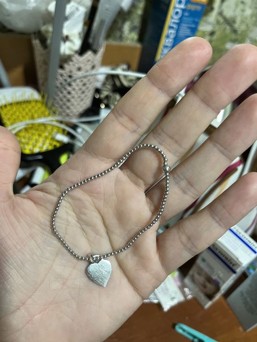 Продам серебряный браслет