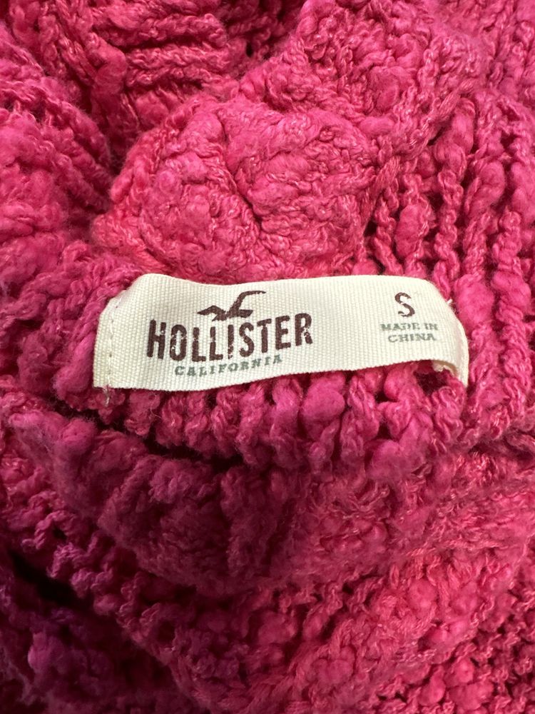 Hollister sweter rozowy jak nowy S M