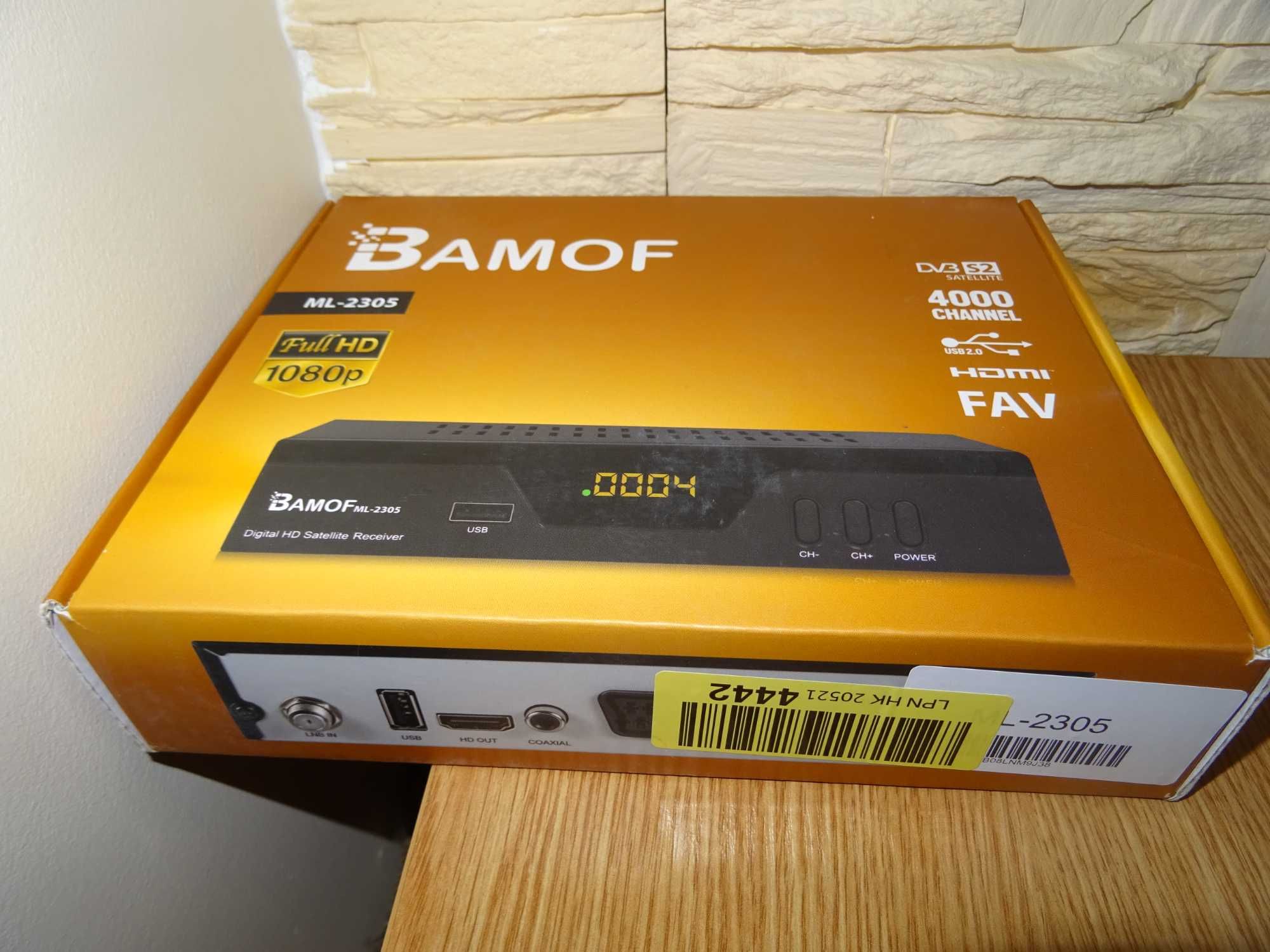 Dekoder DVB-S, DVB-S2 Bamof ML-2305