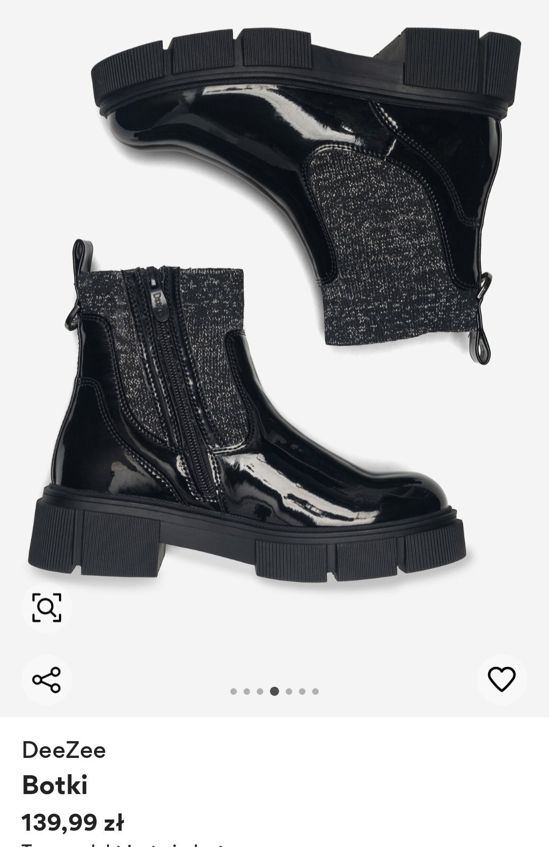 Botki DeeZee rozm. 33