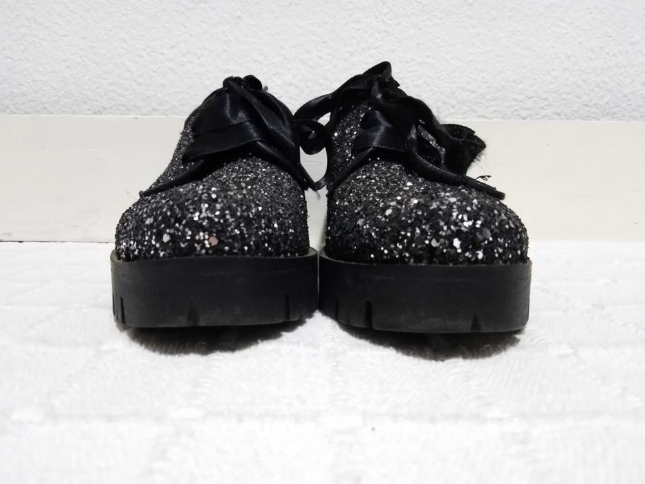 Sapatos Festivos Lantejoulas