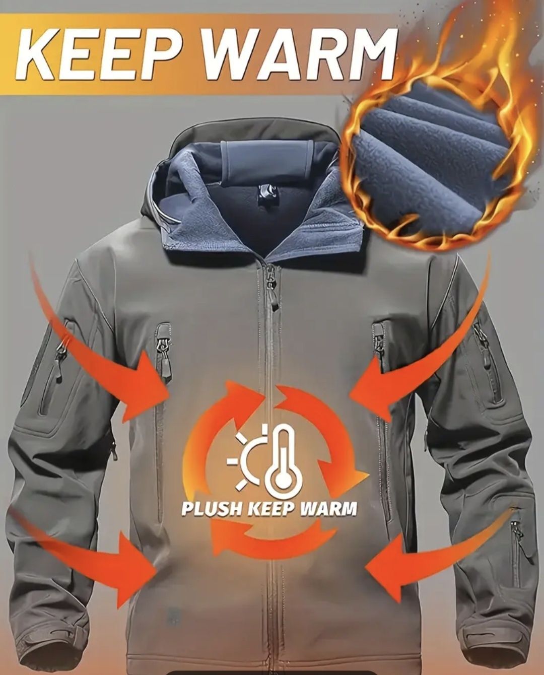 Тактичний  флісовий Soft-Shell костюм