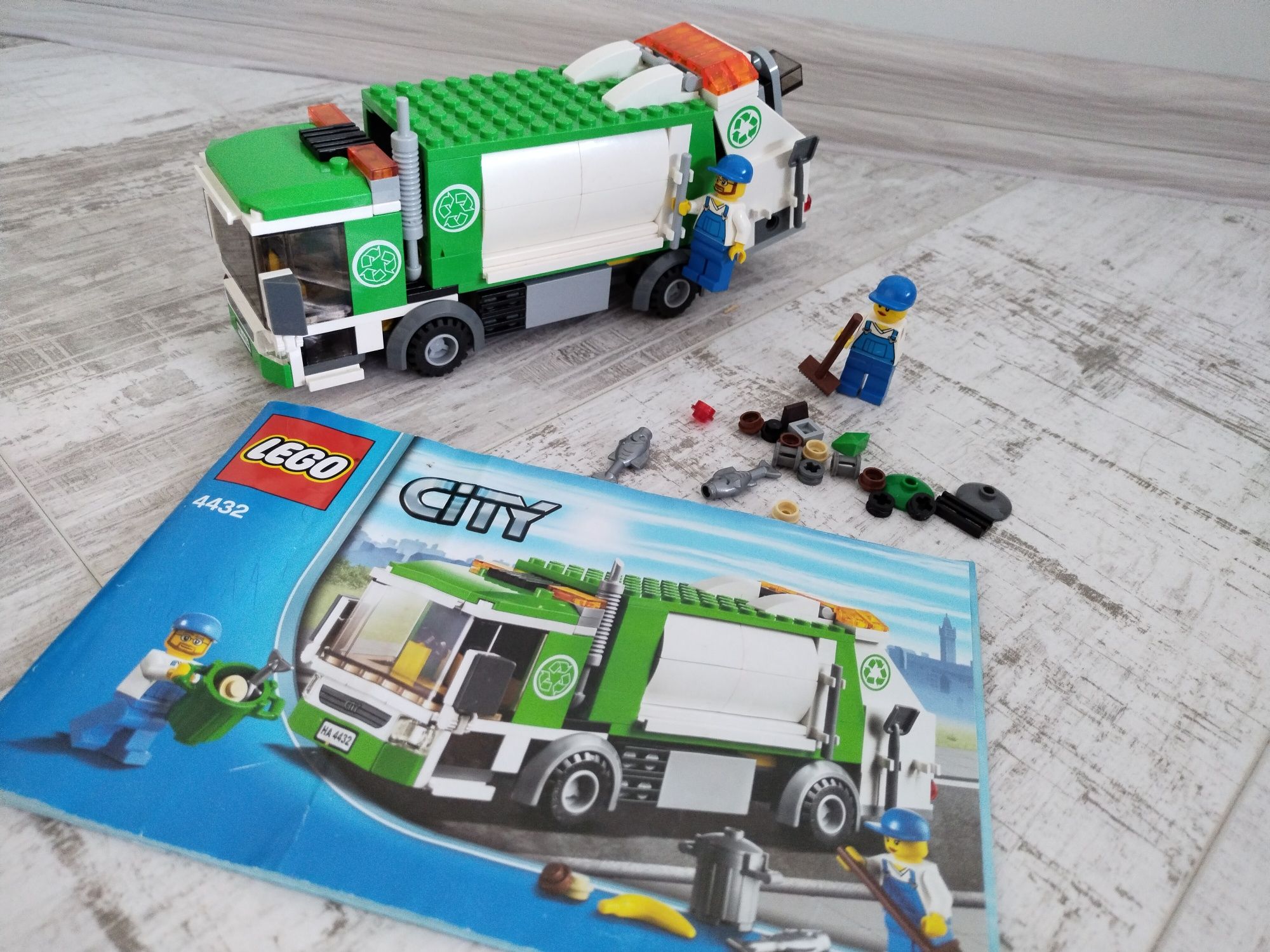 Оригінальний конструктор Lego, Сміттєвоз, код 4432