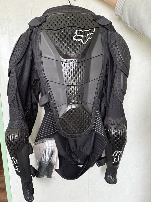 Мотозахист тіла FoxTitanSport чорний XXL