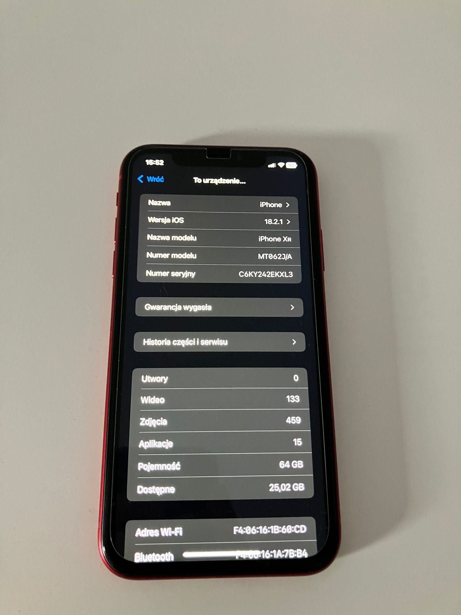 iPhone XR RED 64GB