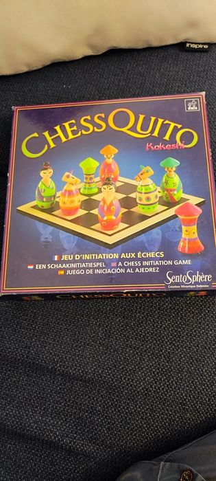 Jogo de xadrez introdutório