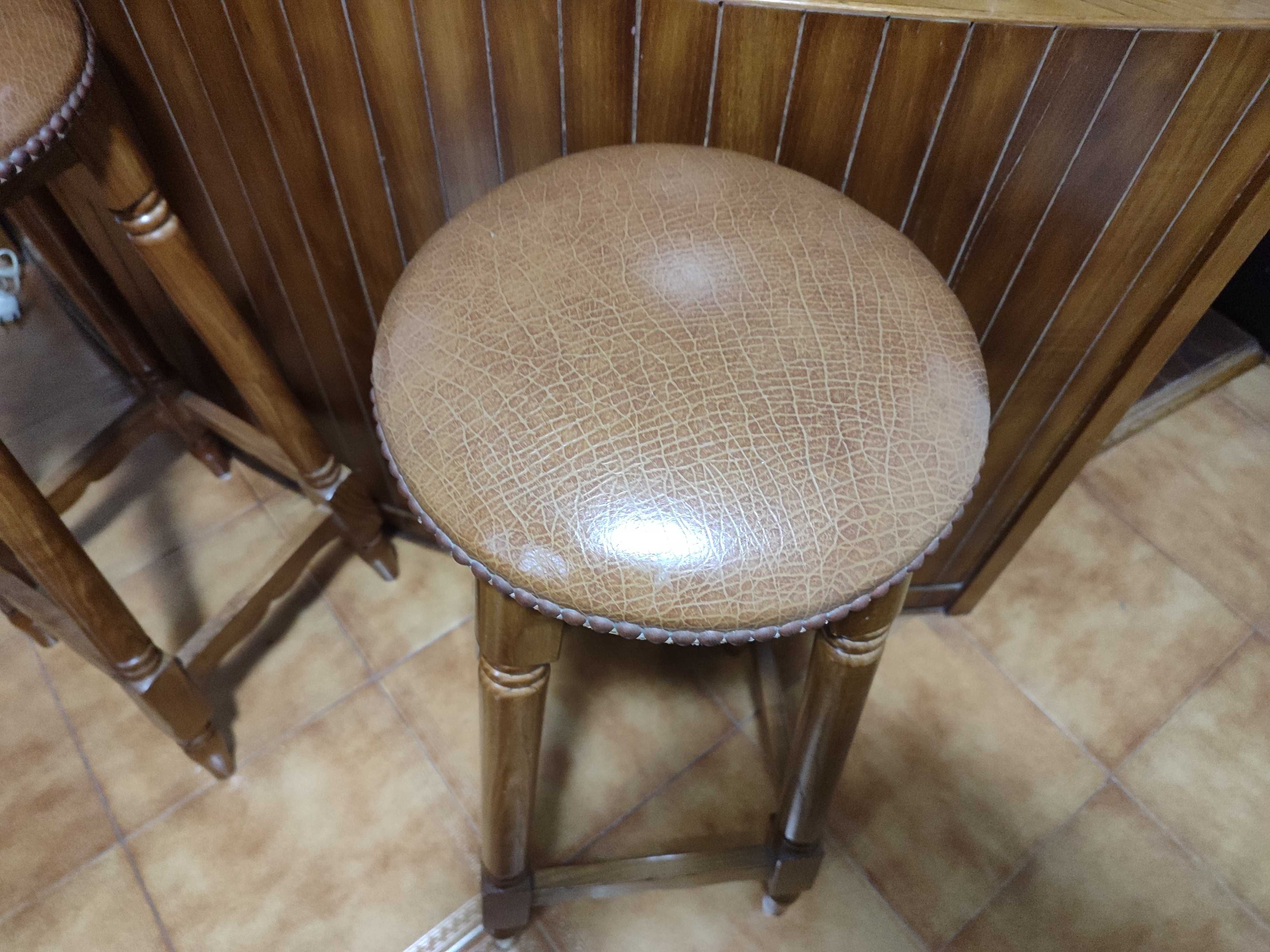 Bar de canto de castanho 198x150x150
