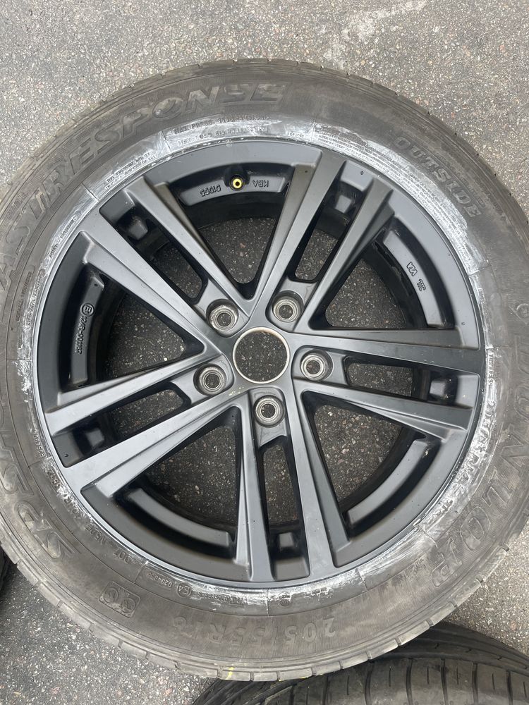 Диски Легкосплавні Passat,Skoda,Audi, 4шт 6Jx16 ET 43 5/112 DIA 57.1