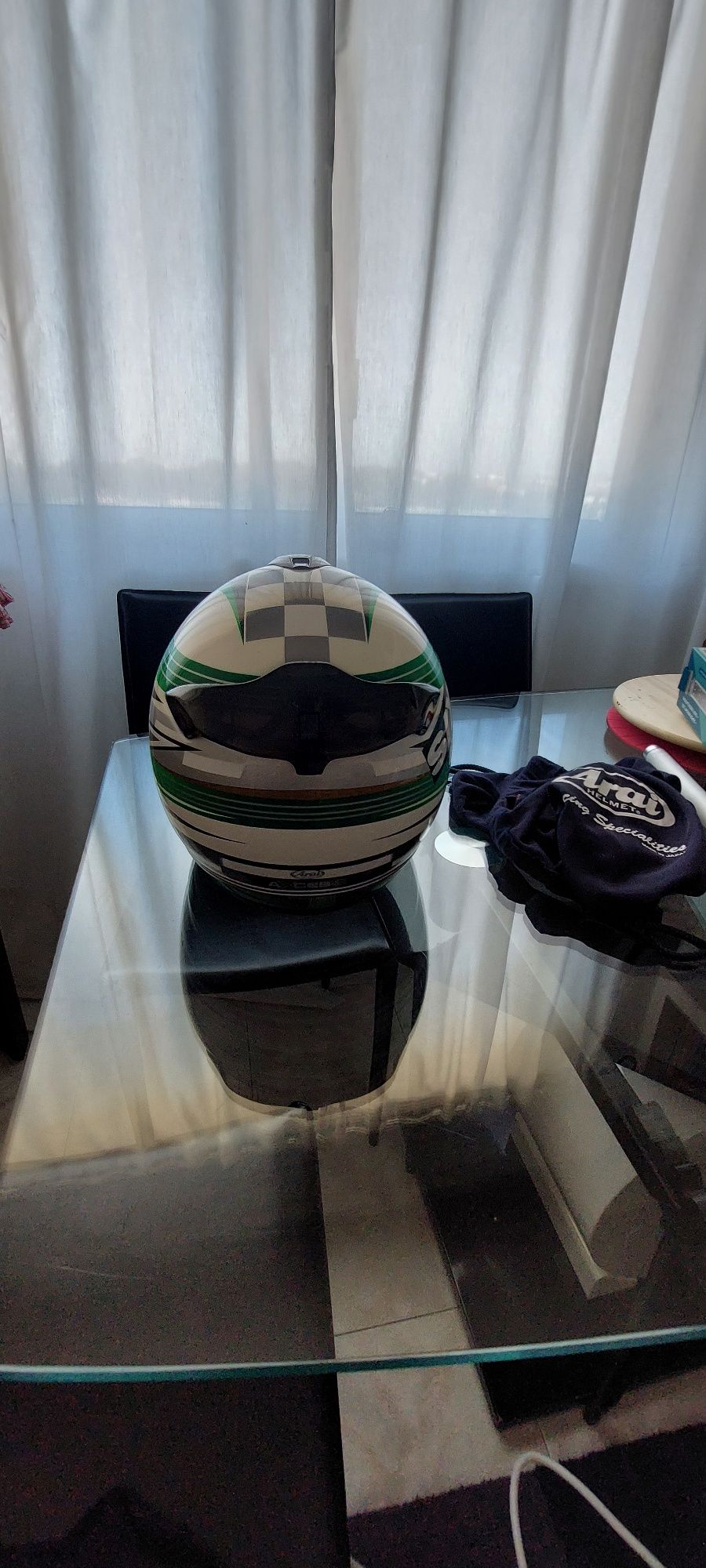 Capacete Arai HelMet edição ilimitada