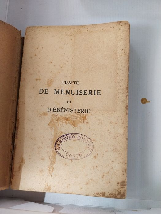 Marcenaria -Traité de Menuiserie et d’Ébénisterie — Manuel de l’Amateu