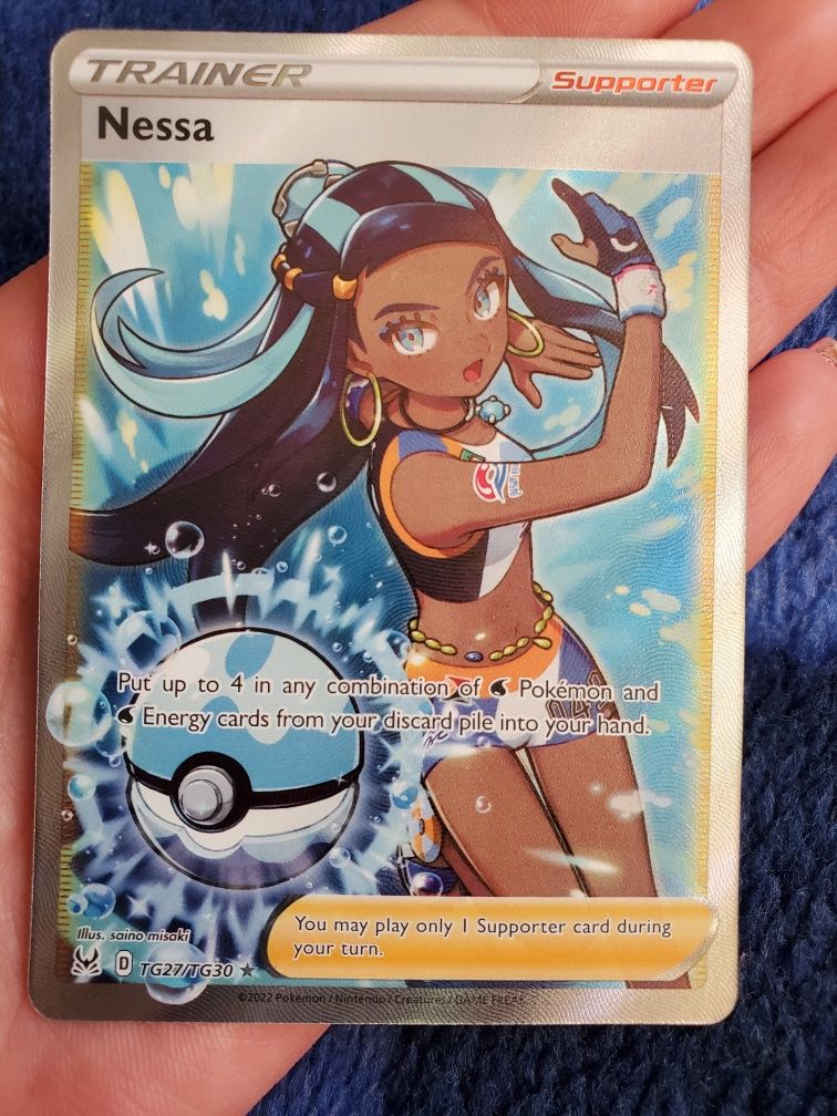 Karta Pokemon TCG Nessa Lost Origin tg27/tg30