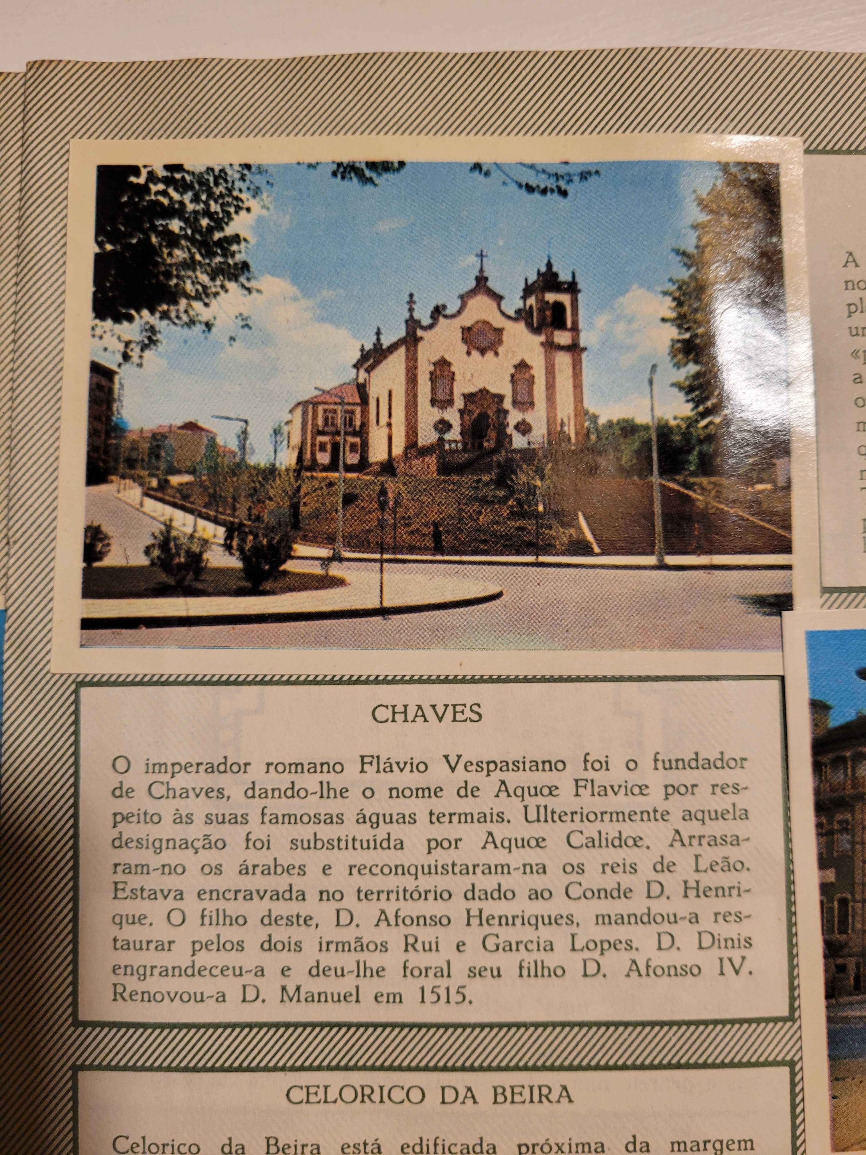 Caderneta de cromos Maravilhas de Portugal - Anos 60