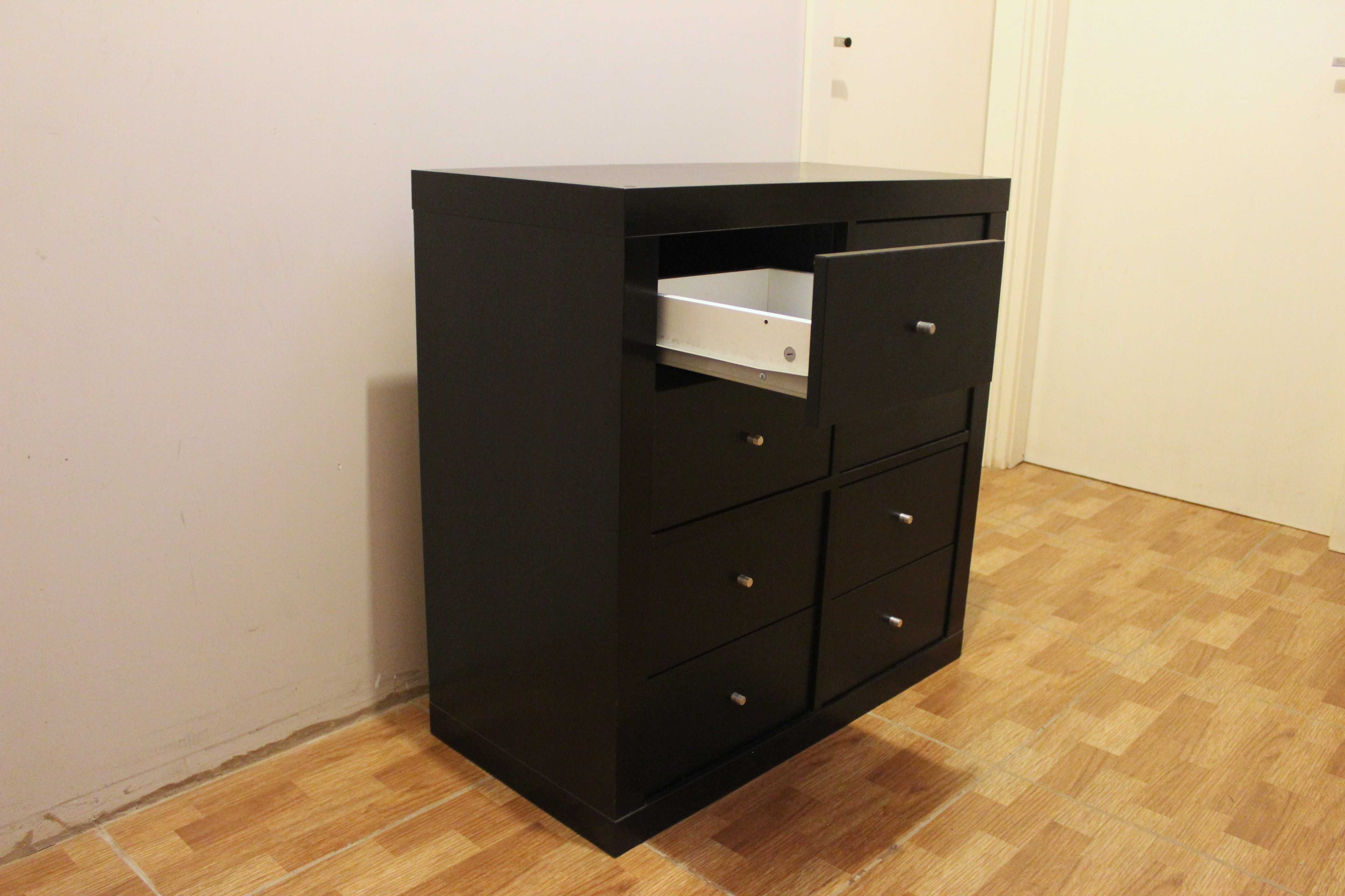 Estante IKEA KALLAX com 8 Gavetas Incluídas
