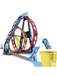 HOT WHEELS TRACK builder tory zestaw Wyrzutnia