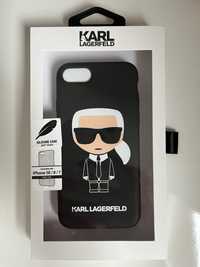 Nowe Etui iphone 8/7/SE Karl Lagerfeld, czarne