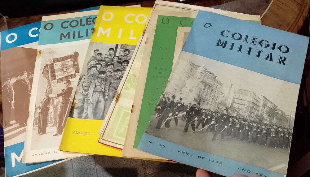 Revistas O Colégio Militar 1952/59 - 11 unidades