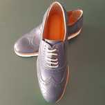 Sapatos clássicos-desportivos em pele sola ultra leve