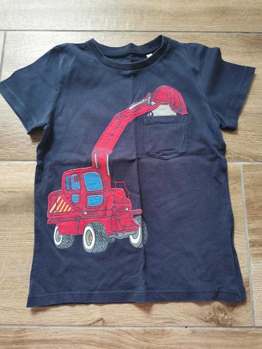 3x t-shirt koparka 110