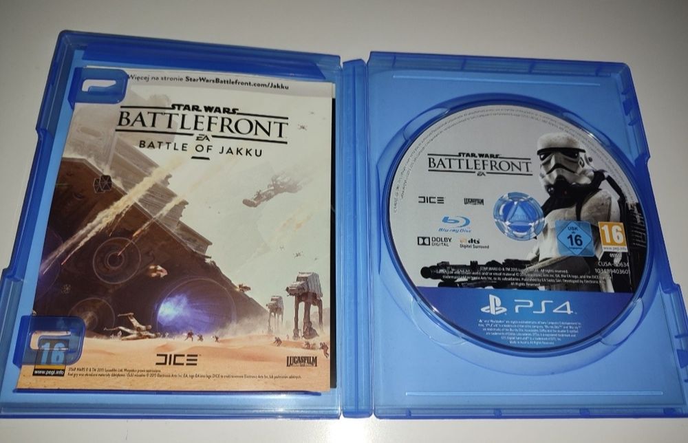Gra Ps4 Star Wars Battlefront PL gry PlayStation 4 UFC Sniper GTA V