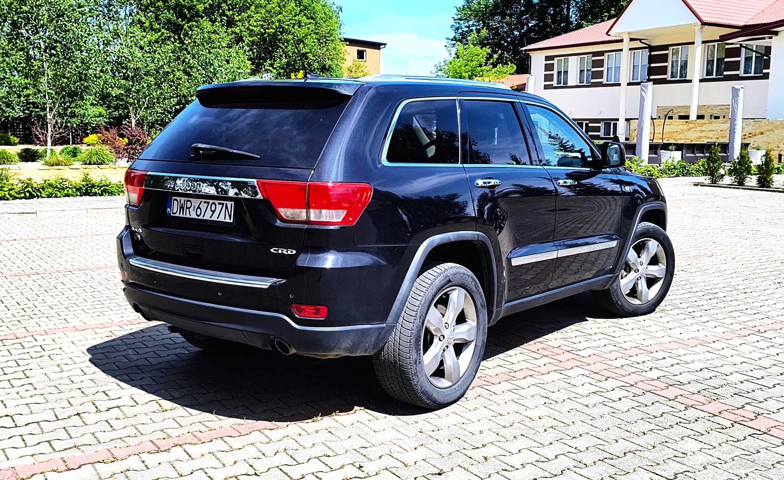 Jeep Grand Cherokee 3.0 CRD Europa Overland Świetny Stan Zamiana