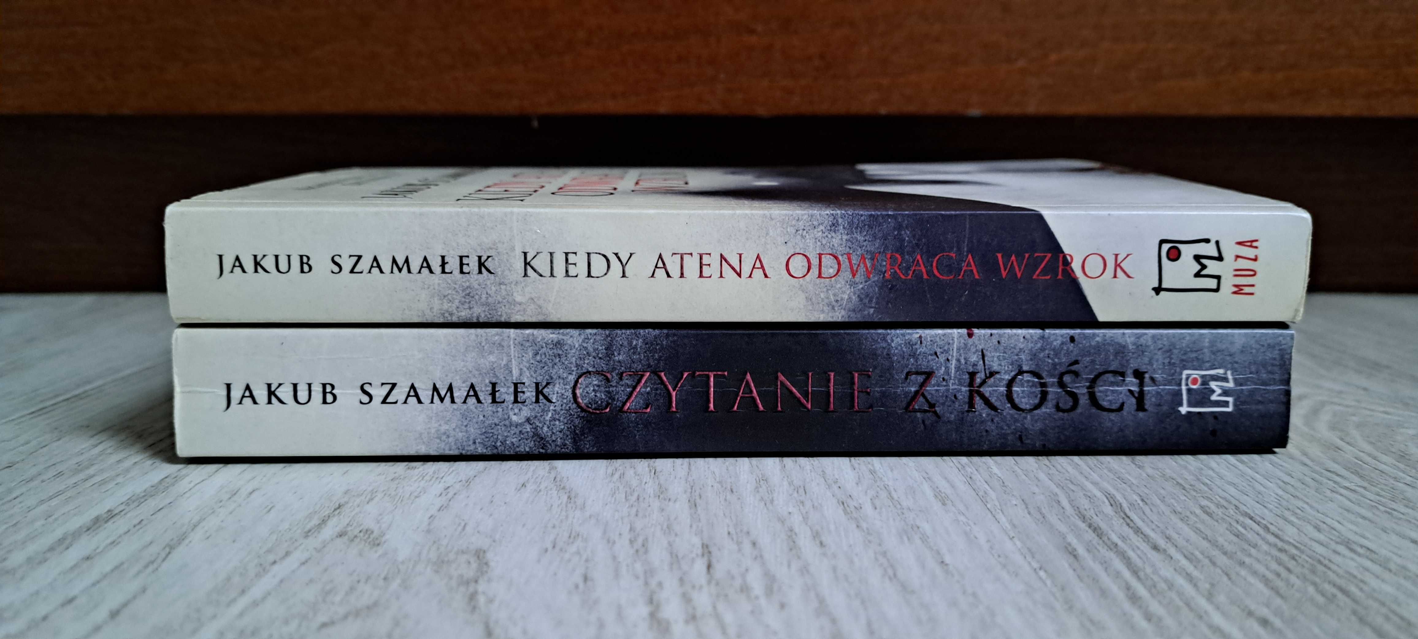 2x Jakub Szamałek Czytanie z kości + Kiedy Atena odwraca wzrok
