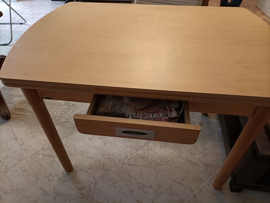 Mesa cozinha extensível com 2 cadeiras