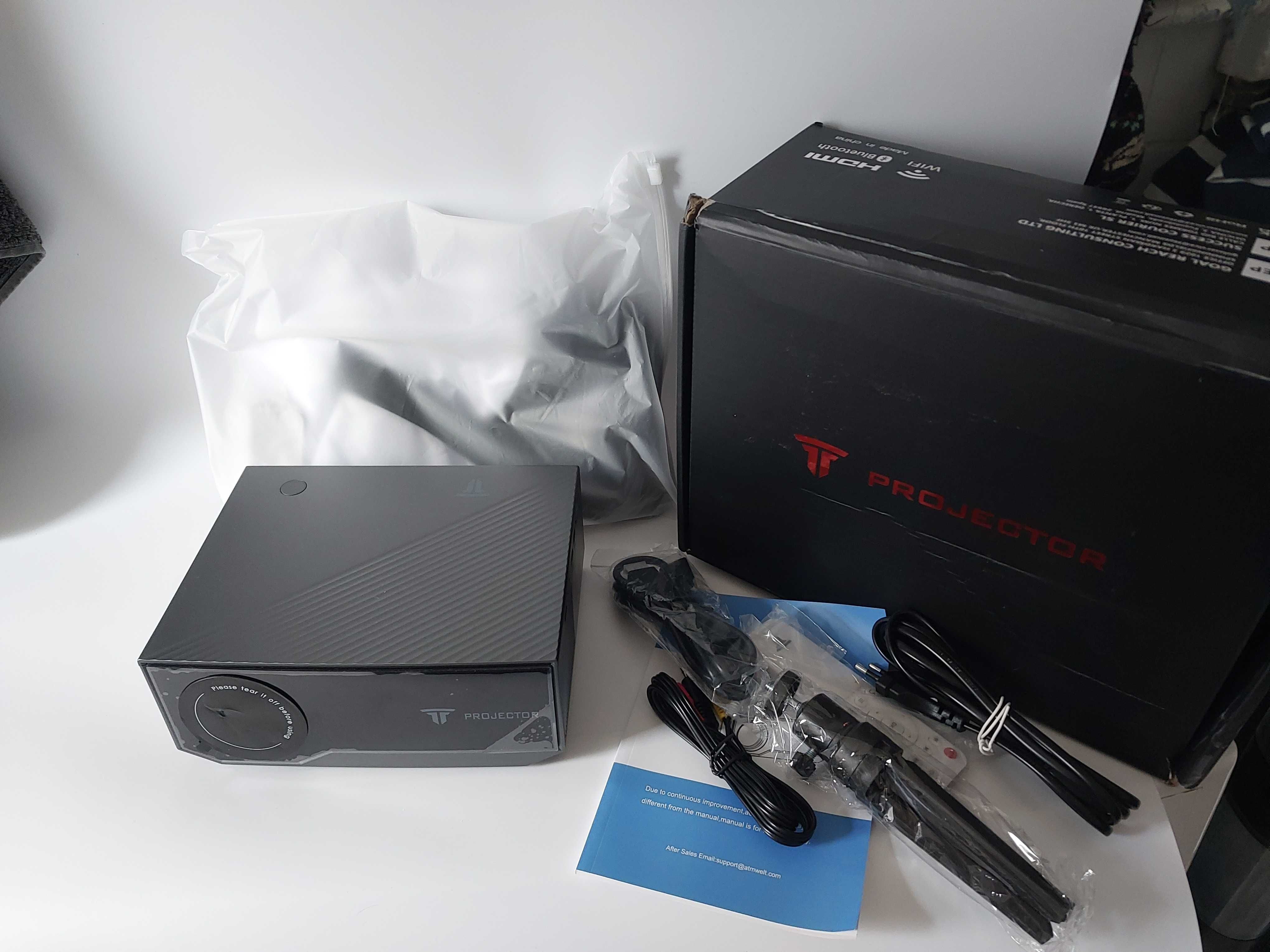 Projektor rzutnik Wielio GC05A native FHD 12000L WiFi bluetooth pilot