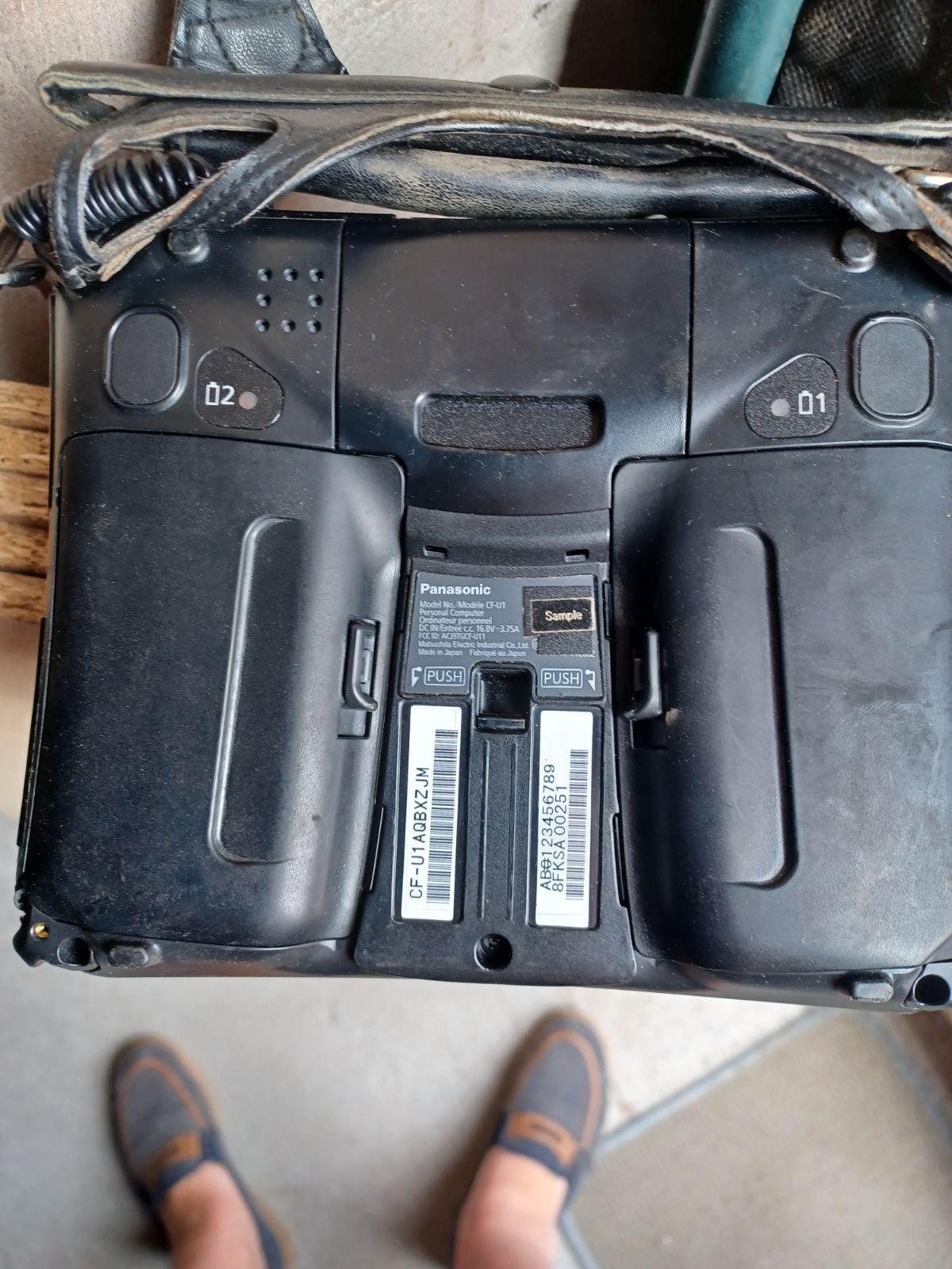 Защищенный планшет Panasonic Toughpad CF-U1 + док станция