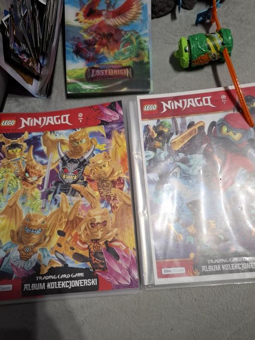 2×album Lego Ninjago seria 7, 8