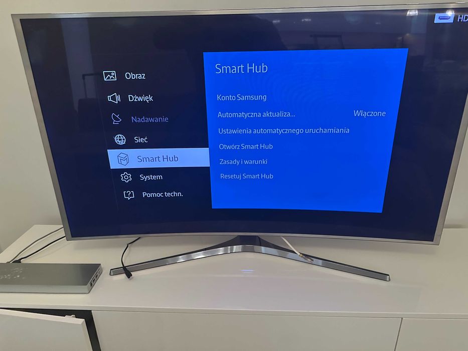 Telewizor Samsung smart TV 55 cali Curved 4K ultra HD 100Hz