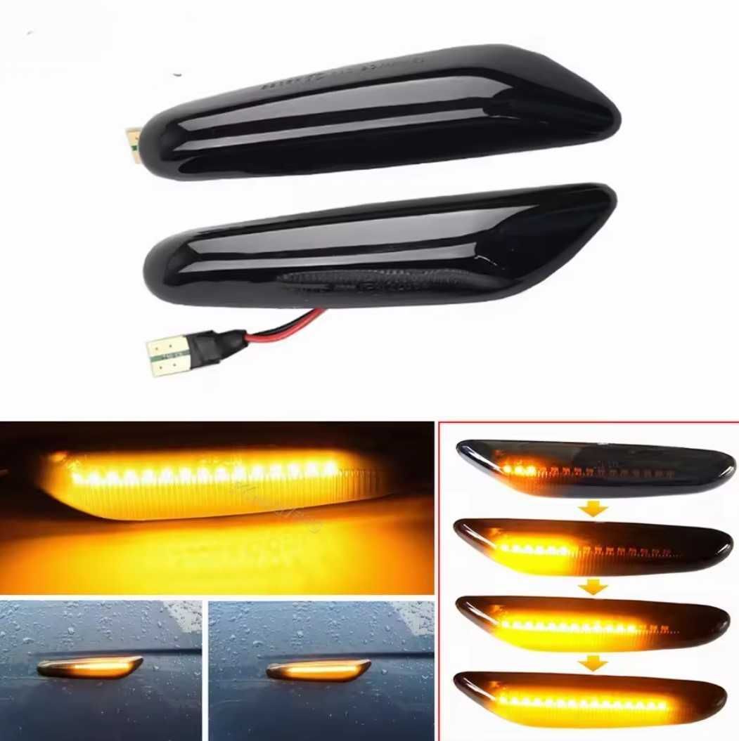 Kierunkowskazy led pływające dynamiczne do BMW E46 E60 E90 E81 E87 E91