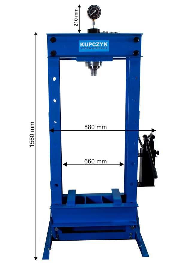 Prasa Hydrauliczna warsztatowa 30 Ton KPW-30T Kupczyk