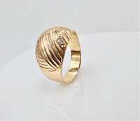 Золотое кольцо «Чалма» с бриллиантами