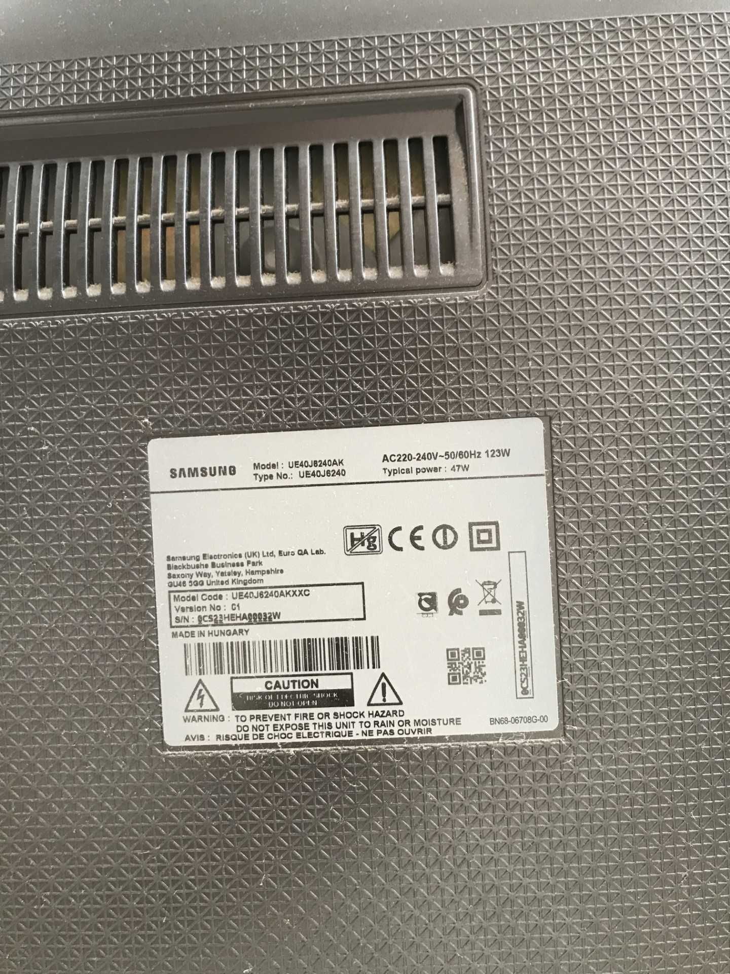 Televisão Samsung 100 cm diagonalmente smart tv