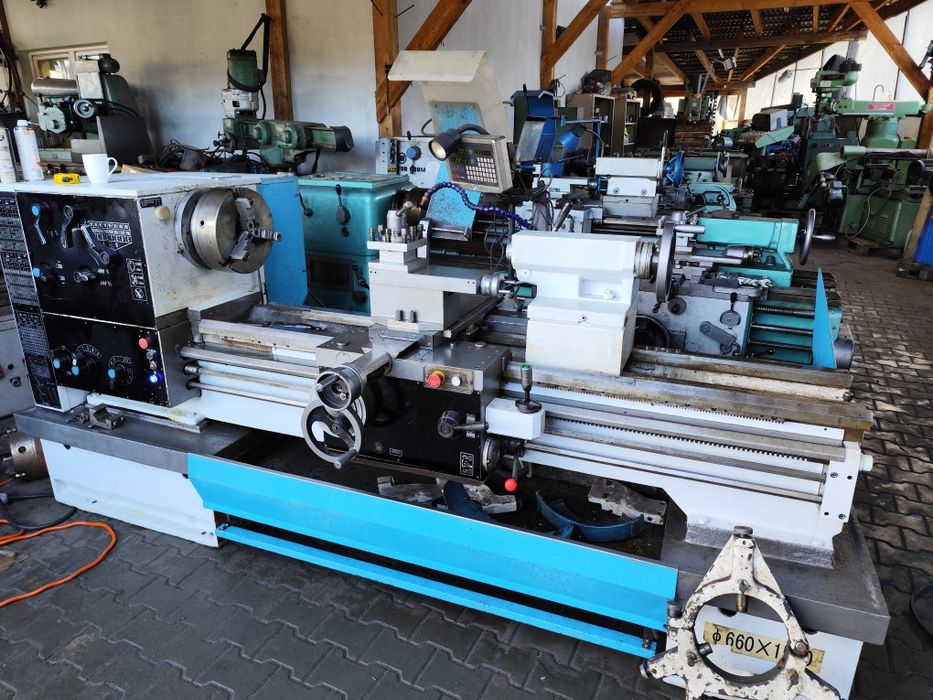 Tokarka Tuj 48 x 2500 frezarka do metalu wiertarka szlifierka prasa