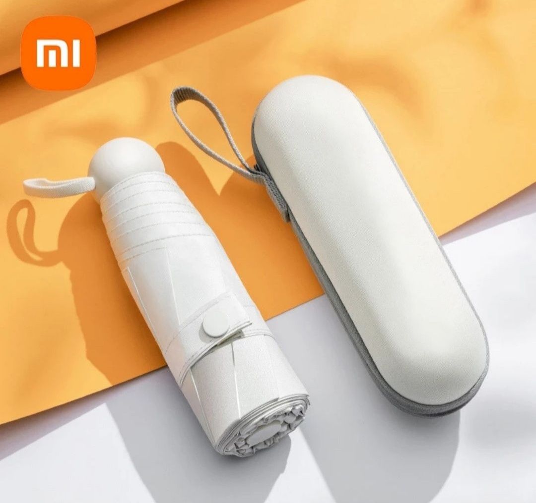 Xiaomi портативный зонт от дождя и от солнца УФ защита