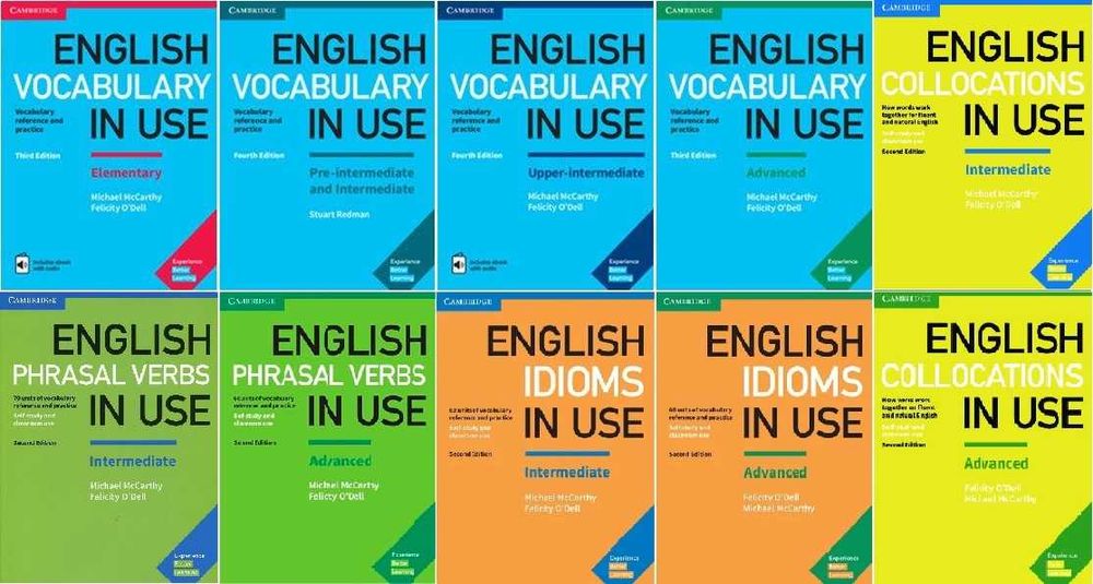 English Vocabulary Collocations Idioms Phrasal verbs in Use