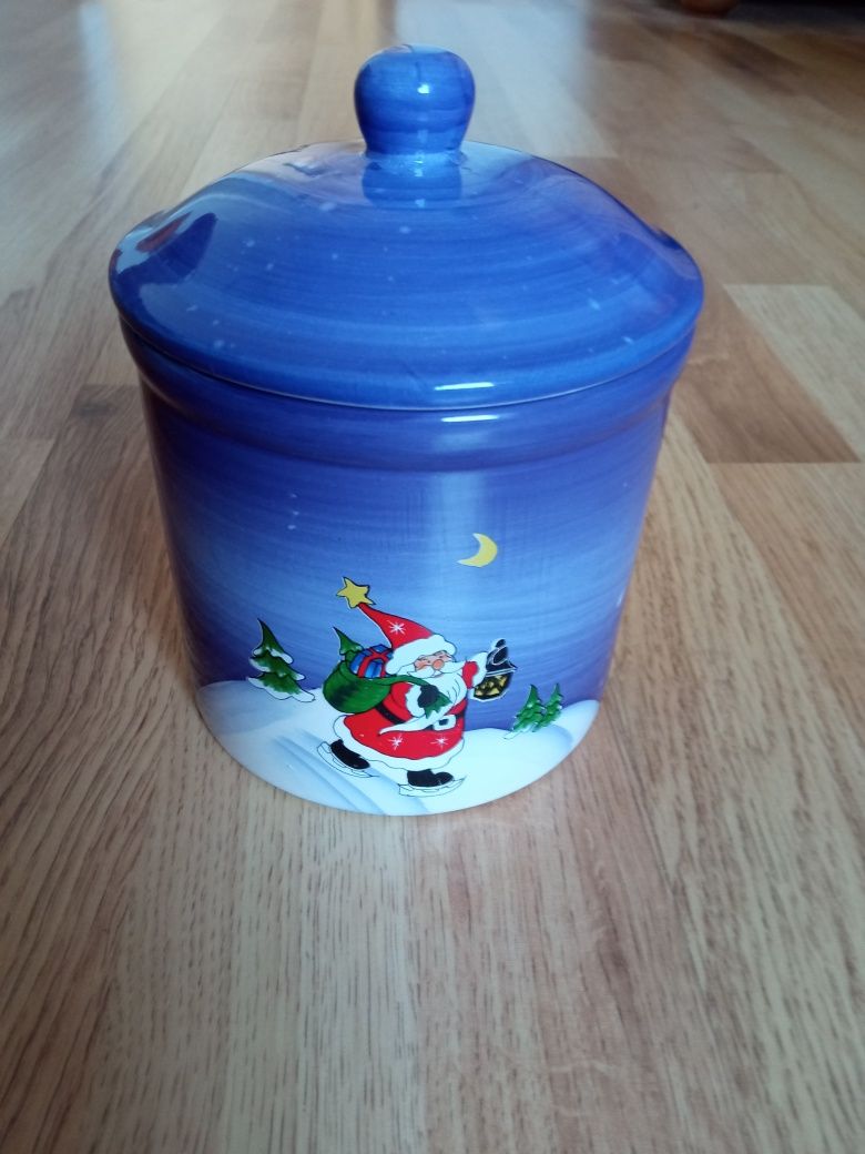 Ceramiczny pojemnik na ciastka słodycze lub inne