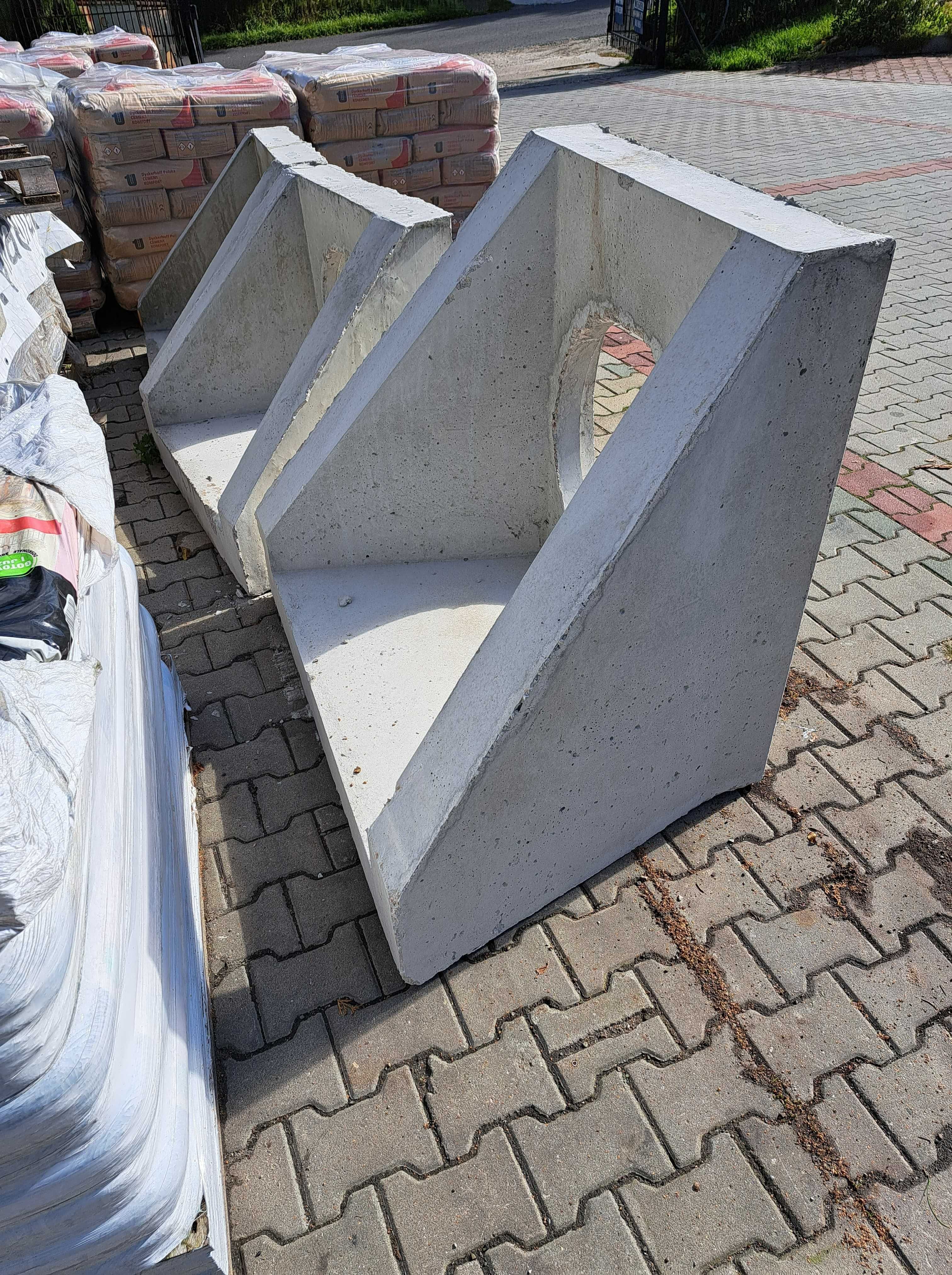 Ścianka oporowa przepustu rurowego,PRZYCZÓŁEK BETONOWY + rura PROMOCJA