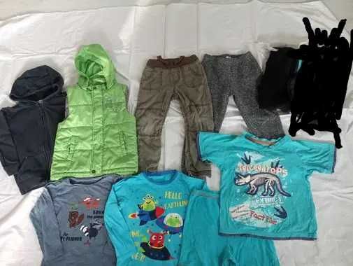 Paczka ubranek dla chłopca.rozm.104/110