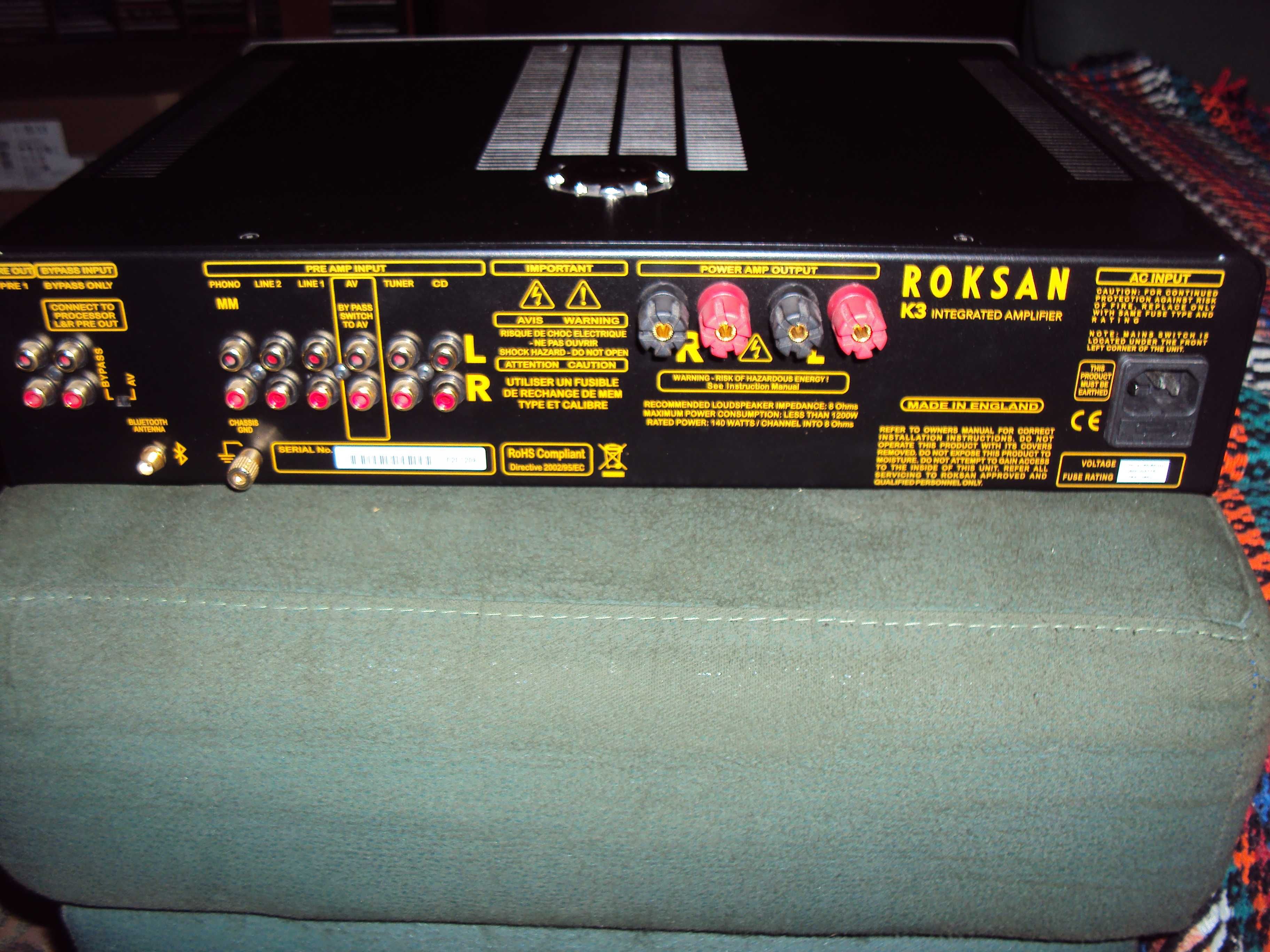 Vendo amplificador ROKSAN K3