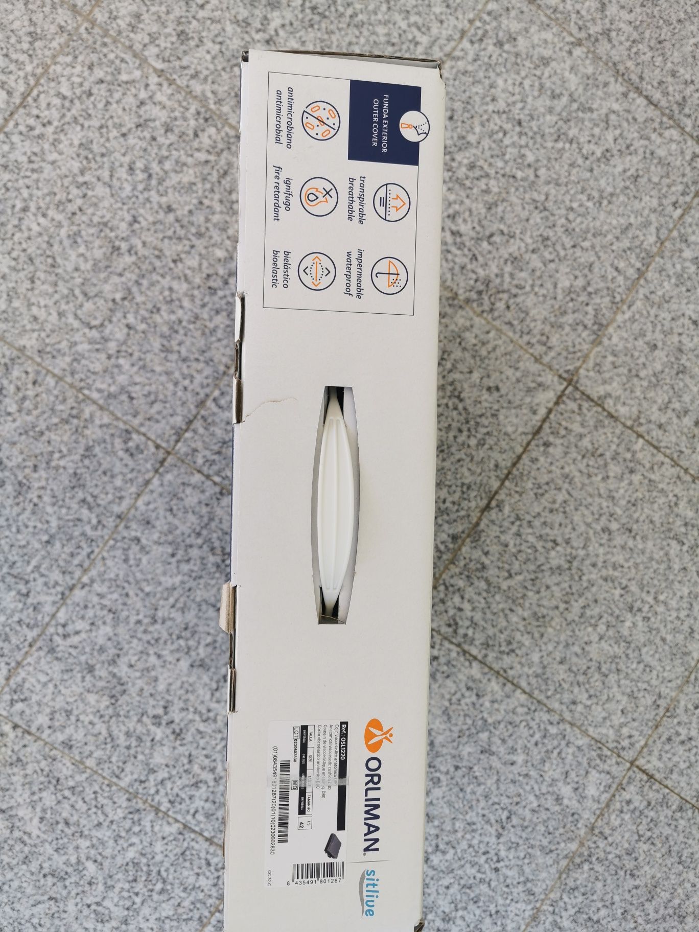 Almofada anti-escaras