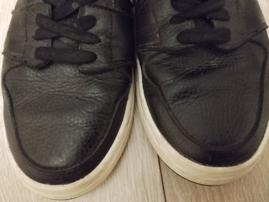 Зимові підліткові чоловічі шкіряні модні черевики ідеальний стан, 41 р