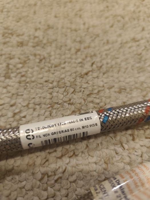 Wężyki przyłączeniowe do baterii