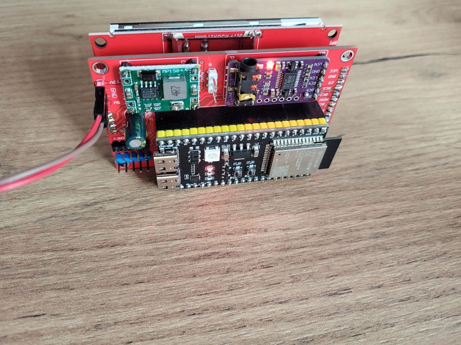 Radio internetowe moduł na esp32s3